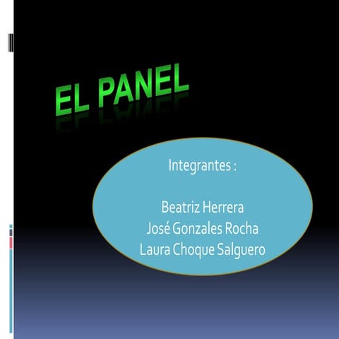 El panel