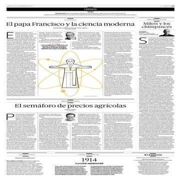 El papa francisco y la ciencia moderna