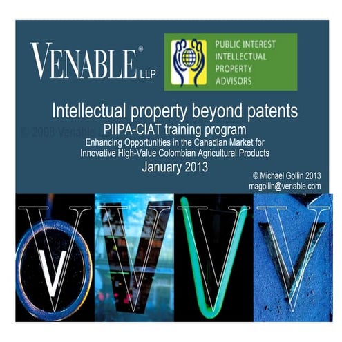 El papel de las marcas en la captura de valor de la propiedad intelectual. pa...