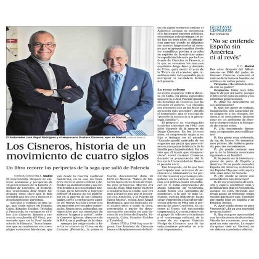 Los Cisneros, historia de un movimiento de cuatro siglos