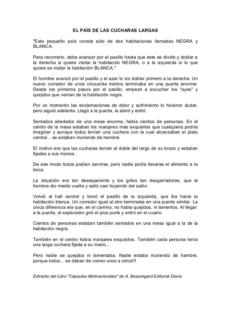 El país de las cucharas largas El país de las cucharas largas