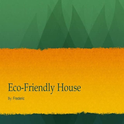 Elp (eco  friendly house)