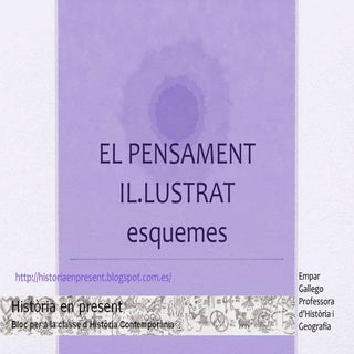 El pensament il.lustrat Esquemes