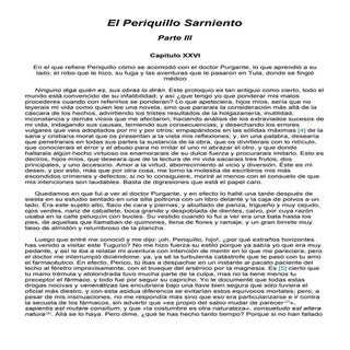 El periquillo sarniento parte tres ...