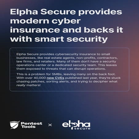 Pentest-Tools.com case study - Elpha Secure | PDF