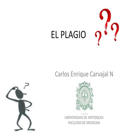 El PLAGIO