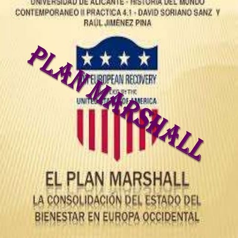 El plan de marshall