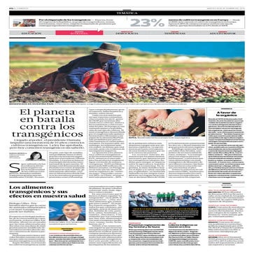 El planeta en batalla contra los transgénicos