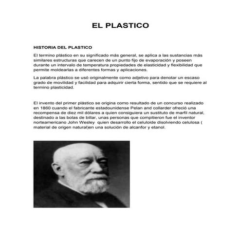El plastco