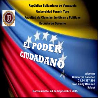 El poder ciudadano act.10
