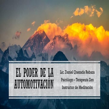 El poder de la motivacion | PDF