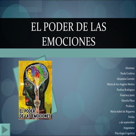 El poder de las emociones | PPT