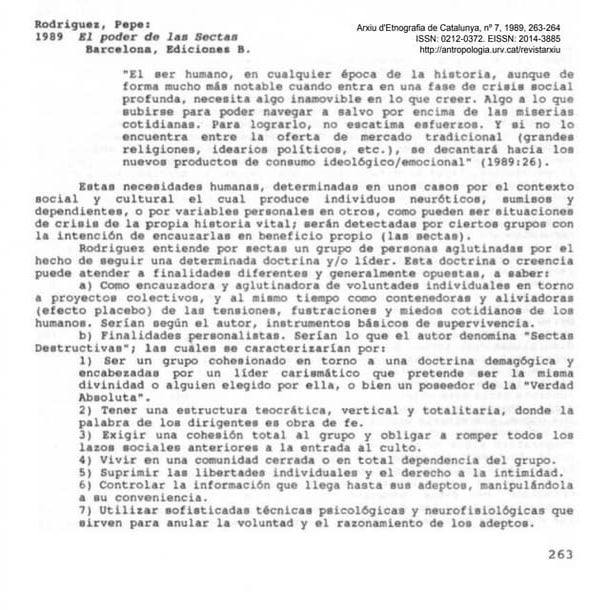 Sectas: Definiciones y tipos de sectas y lideres sectarios. | PPTX