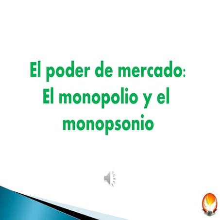 El poder de mercado | PPTX