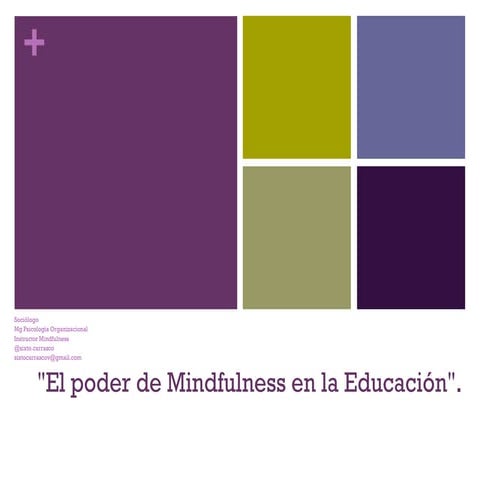 El poder de mindfulness en la educacion | PDF