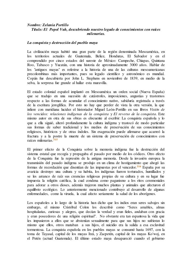 El Popol Vuh