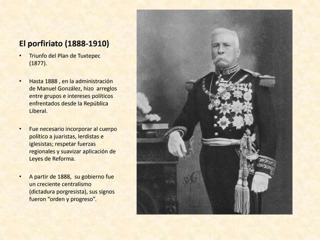 El porfiriato (1888 1910) | PPT