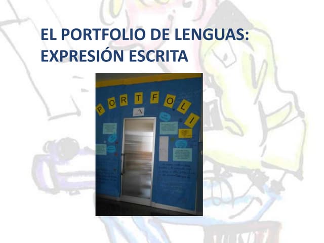 El portfolio de lenguas