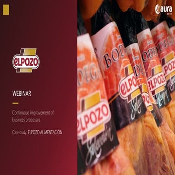 ELPOZO ALIMENTACION - BPM Case Study Presentation | PPT