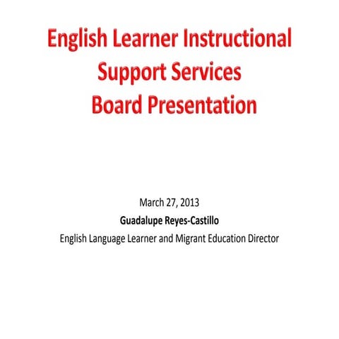 El presentation bm 4.27.13