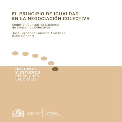 El principiodeigualdadenlanegociacioncolectiva ccncc