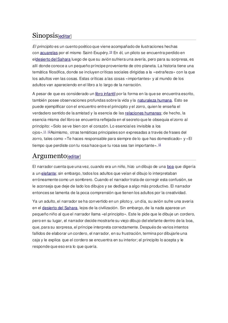 El Principito