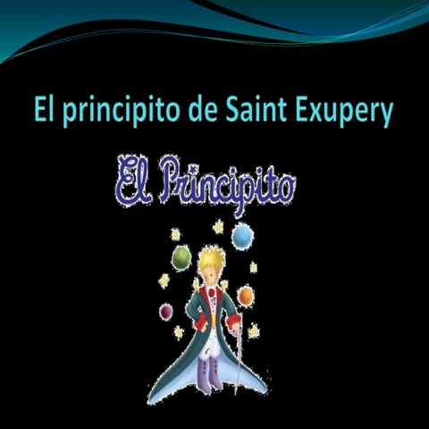 El principito de saint exupery