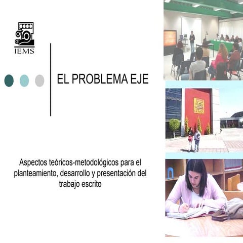 El problema eje curso