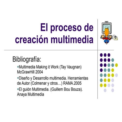 El proceso de creación multimedia