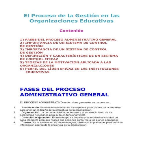 Momento de la planificación | PDF