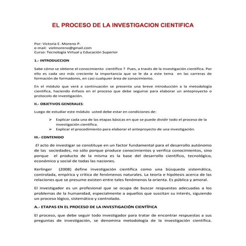 El proceso de la investigacion cientifica 7 09-2011
