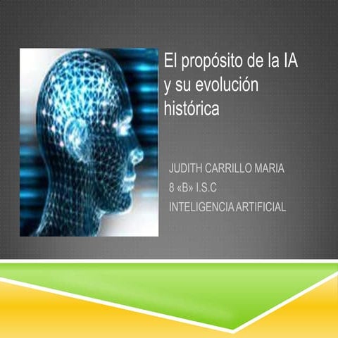 El propósito de la ia y su evolución