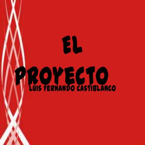 El  proyecto