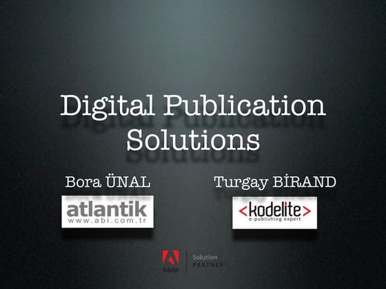 Digital Publishing Solution for eBooks