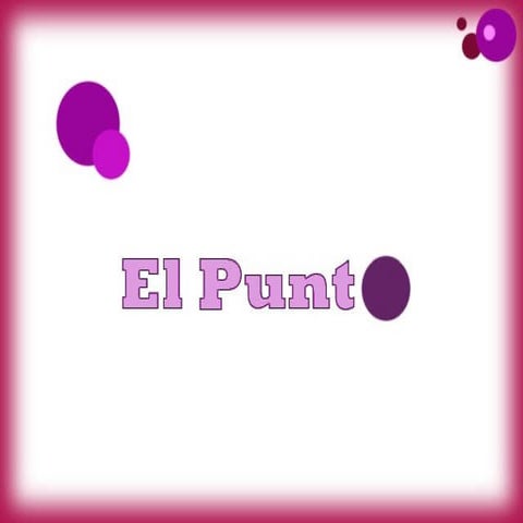 El punto