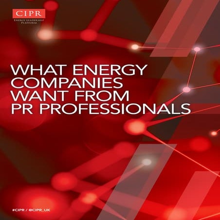 CIPR ELP What Energy Companies Want