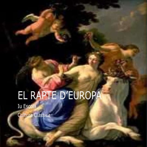 El rapte d’europa | PPTX