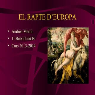 El rapte d’europa