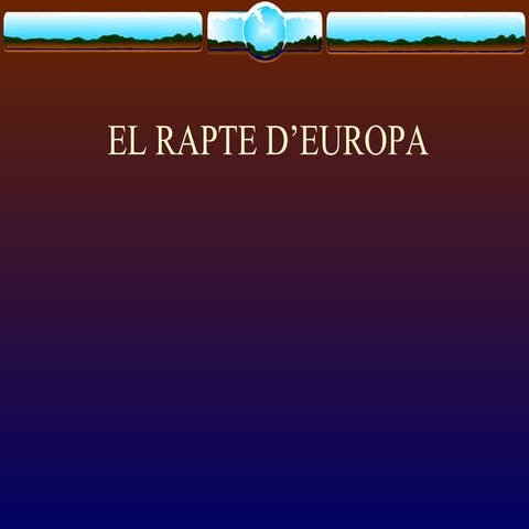 El rapte d’europa | PPT