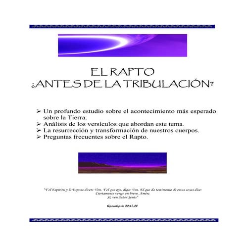 El rapto es biblico?