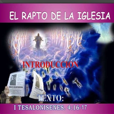El rapto de la iglesia | PPTX