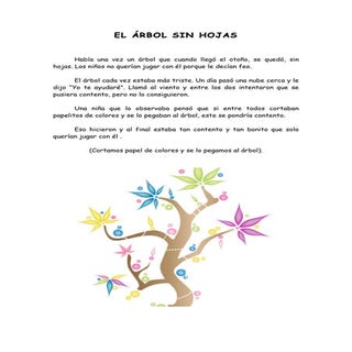 El árbol sin hojas