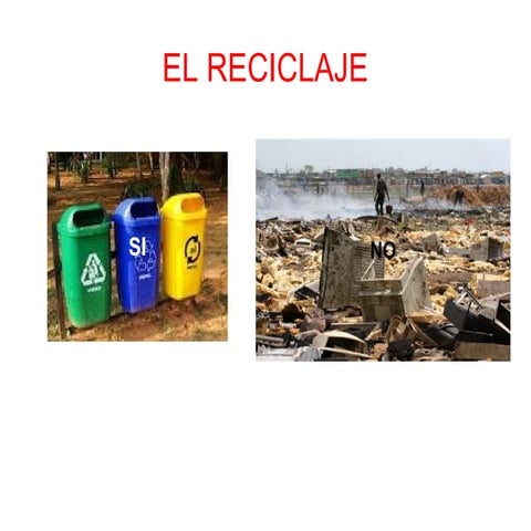 El reciclaje