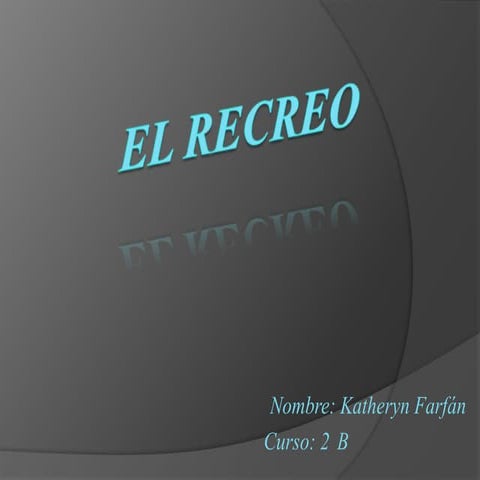 El recreo de un alumno de 8° básico