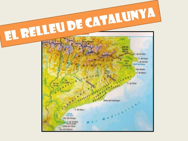 El relleu de catalunya
