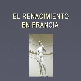 El renacimiento en francia