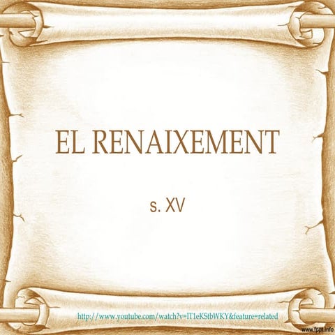 El renaixement