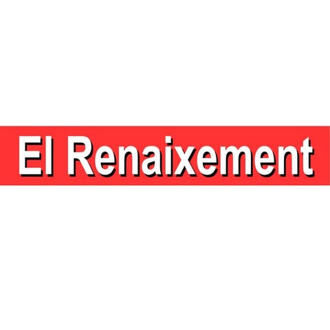 El renaixement 1