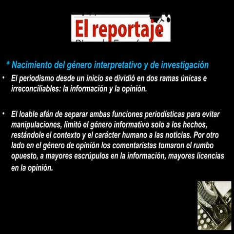 El reportaje radial