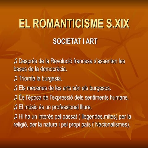 El romanticisme